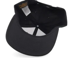 Kids Tractor Engraved Patch Black Snapback - Kiddo Cap