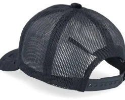 Kids T-rex Dino Patch Velvet Black Trucker - Calza Pennello