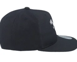 Kids T-rex Sceleton Patch Black Snapback - Kiddo Cap