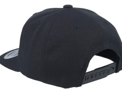 Kids T-rex Sceleton Patch Black Snapback - Kiddo Cap