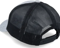 Kids T-rex With Sun Glasses Heather Grey/Black - Kiddo Cap