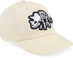 Kids Triceratops Skeleton Patch Stone Dad Cap - Kiddo Cap