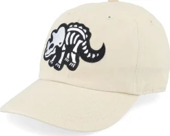 Kids Triceratops Skeleton Patch Olive Adjustable - Kiddo Cap