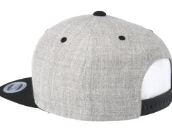 Kids Trouble Maker Grey/Black Snapback - Kiddo Cap