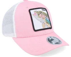 Kids Trout Pro Fishing Pink/White Trucker - Skillfish