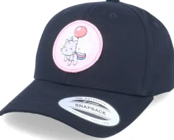 Kids Unicorn Cat Love Patch Black Adjustable - Unicorns