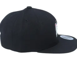 Kids Unicorn Kitty Black Snapback - Unicorns