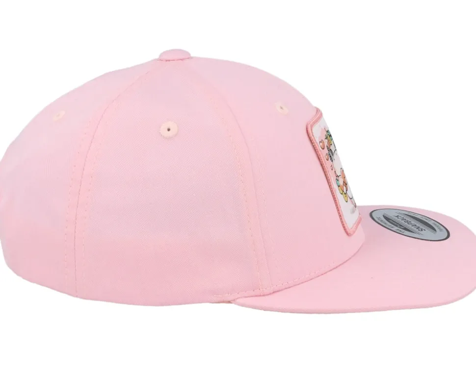 Kids Unicorn Love Patch Pink Snapback - Unicorns