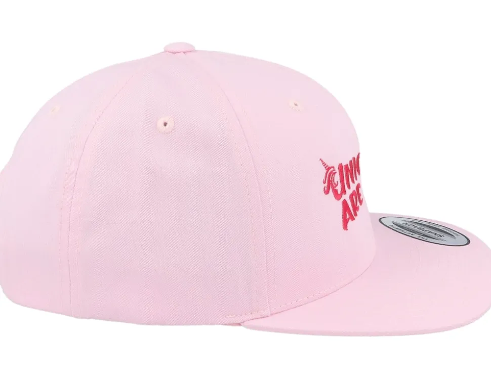 Kids Unicorns Are Real Pink Snapback - Unicorns