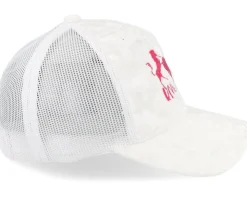 Kids Unicorns Heart Youth White Velvet A-frame Trucker - Unicorns