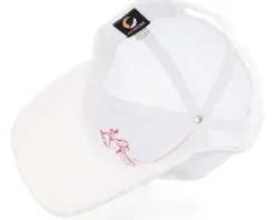 Kids Unicorns Heart Youth White Velvet A-frame Trucker - Unicorns