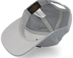 Kids V Letter 3d Heather Grey Adjustable - Kiddo Cap