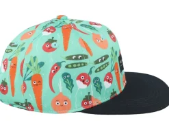Kids Veggie Green Snapback - Headster
