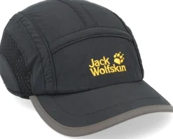 Kids Vent Pro Black 5-Panel - Jack Wolfskin