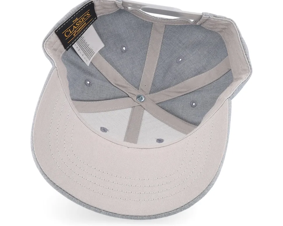 Kids Vicious Tiger Heather Grey Adjustable - Kiddo Cap