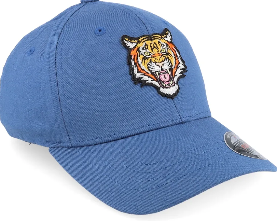 Kids Vicious Tiger Slate Blue Flexfit - Kiddo Cap