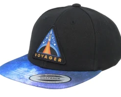 Kids Voyage Space Shuttles Black/Space Snapback - Kiddo Cap