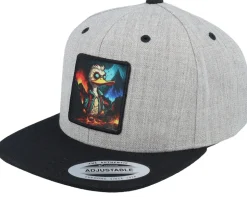 Kids Vulcano Duck Grey/Black Trucker - Kiddo Cap