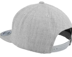 Kids Warning Explosive Material Grey Snapback - Kiddo Cap