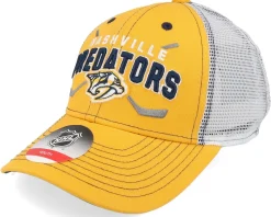 Kids Washington Capitals Lockup Meshback Red/White Trucker - Outerstuff