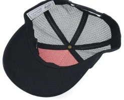 Kids Whaler Cotton Mesh Cap Black Trucker - Herschel