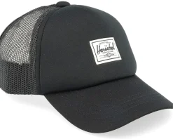 Kids Whaler Mesh Baby 6-18 Months Black Classic Logo Trucker - Herschel