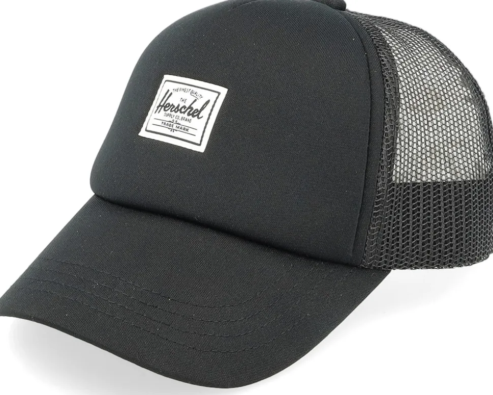 Kids Whaler Mesh Toddler 1-2 Years Black Classic Logo Trucker - Herschel