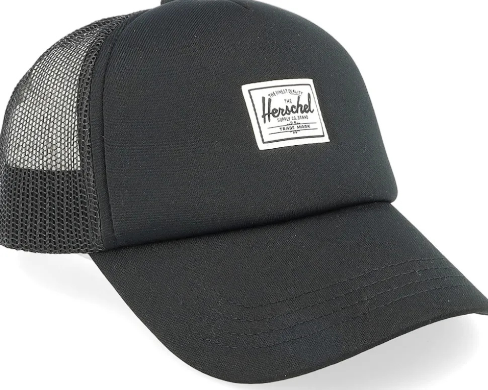 Kids Whaler Mesh Toddler 1-2 Years Black Classic Logo Trucker - Herschel