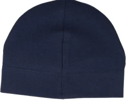 Kids White Baby Beanie - Babybugz