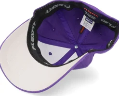 Kids White Horse Purple Flexfit - Kiddo Cap