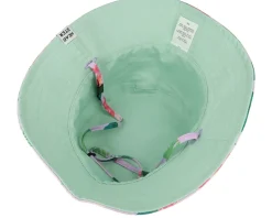 Kids Wild Hibiscus Pink Hat Bucket - Headster