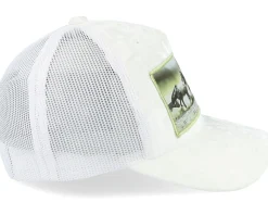 Kids Wild Horses Velvet White Trucker - Calza Pennello