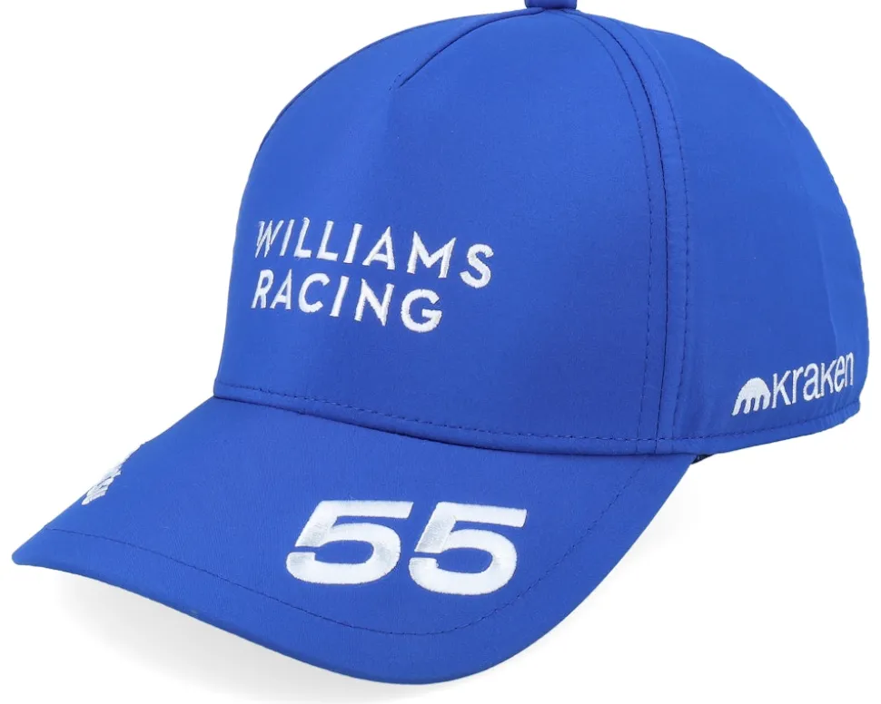 Kids Williams Racing F1 25 Sainz New Era Blue A-frame Adjustable - Formula One