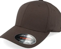 Kids Wooly Combed Brown Flexfit - Flexfit