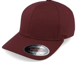Kids Wooly Combed Maroon Flexfit - Flexfit