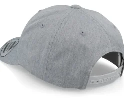 Kids Y Letter 3d Heather Grey Adjustable - Kiddo Cap