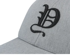 Kids Y Letter 3d Heather Grey Adjustable - Kiddo Cap