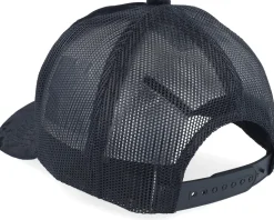 Kids Youth Black/Black Velvet A-Frame Trucker - Equip