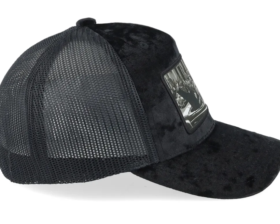 Kids Youth Cabriolet Party Velvet Black Trucker - Public Domain