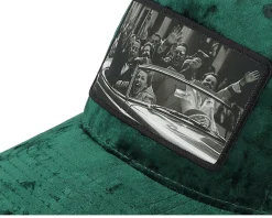Kids Youth Cabriolet Party Velvet Green/Black - Iconic