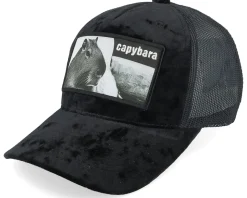 Kids Youth Capybara Sofa Velvet White Trucker - Iconic
