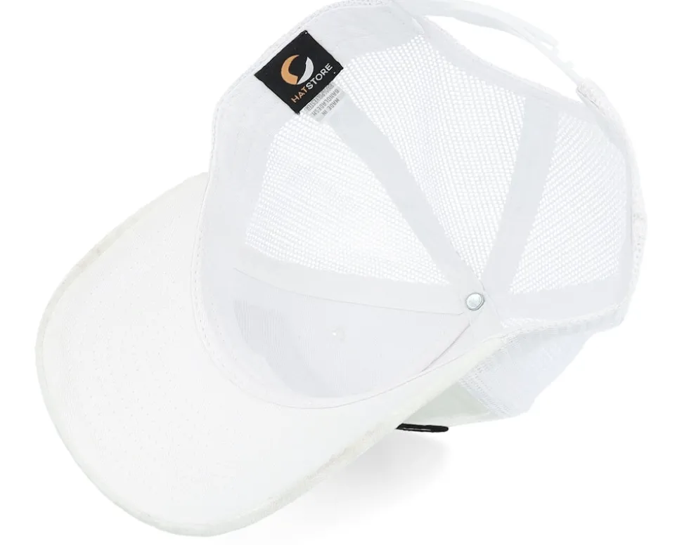 Kids Youth Capybara Sofa Velvet White Trucker - Iconic