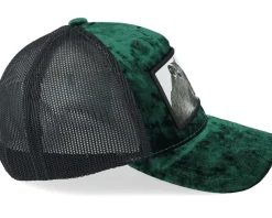 Kids Youth Capybara Sofa Velvet Green/Black - Iconic