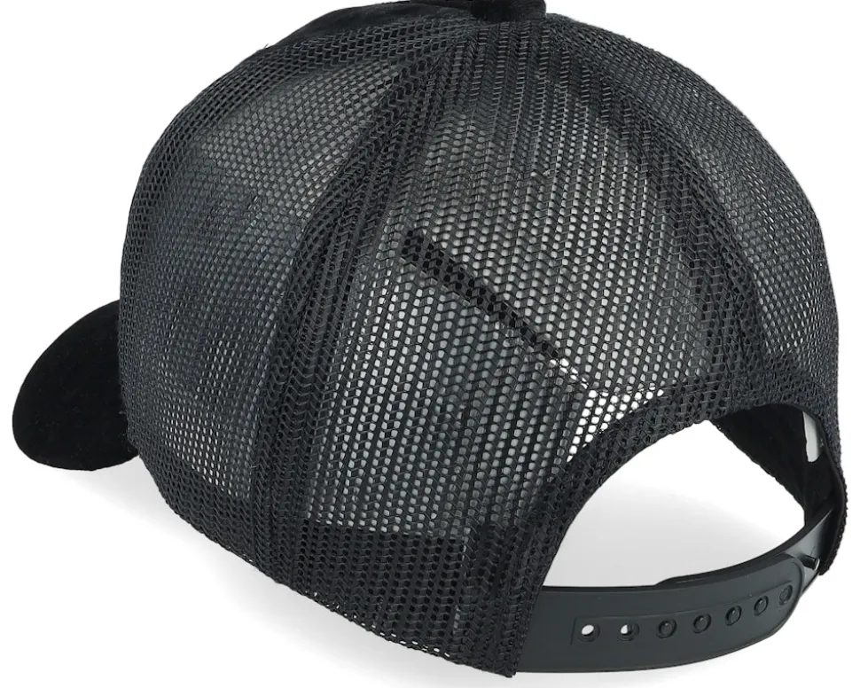 Kids Youth Lunch Atop A Skyscraper Velvet Black Trucker - Public Domain