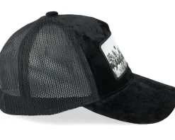 Kids Youth Lunch Atop A Skyscraper Velvet Black Trucker - Public Domain