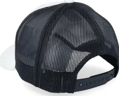 Kids Youth White/Black Velvet A-Frame Trucker - Equip