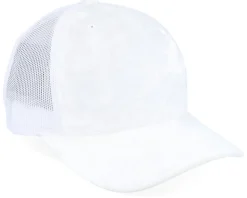 Kids Youth White/White Velvet A-Frame Trucker - Equip