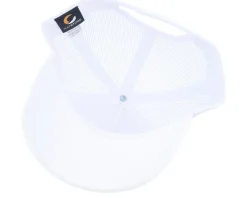 Kids Youth White/White Velvet A-Frame Trucker - Equip