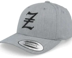 Kids Z Letter 3d Heather Grey Adjustable - Kiddo Cap