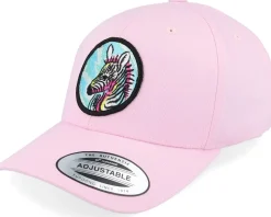 Kids Zebra Pink Adjustable - Kiddo Cap